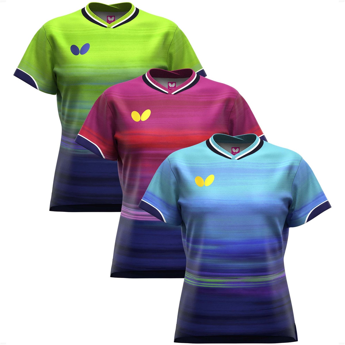 Butterfly Table Tennis Infiria2 Lady Shirt - Three Colors